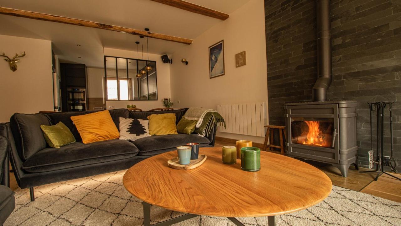 Chalet Peak Noir Entier 12Pers - Cosy House Peak Noir For 12People Le Monetier-les-Bains Exterior photo